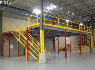 China Medium Duty Mezzanine Racking System , Load Bearing Analysis Rack Supported Mezzanine Floor supplier