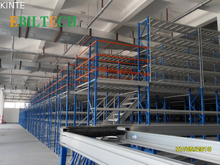 China Q235 Prefabricated  Mezzanine Racking System ,  Industrial  Storage Mezzanine Platforms supplier