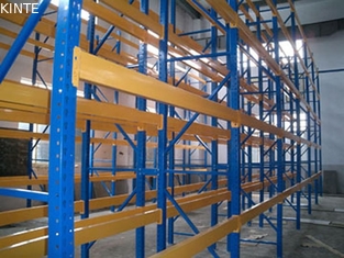 China Steel  Interlake Teardrop Pallet Racks  With Strong Thickness Metal Beams CE &amp; ISO Certified supplier