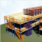 Hot Steel Warehouse Storage used industrial steel platforms mezzanines