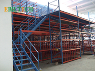 Q235B Raw Steel Metal Mezzanine Systems Pallet Rack Mezzanine Systems Medium Duty