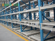 Cold Storage 	Push Back Racking , 600 - 2000mm Push Rack Industrial Pallet Shelving