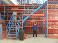 Warehouse Mezzanine Heavy Duty Metal Shelving 300kg - 4000kgs Capacity Powder Coating