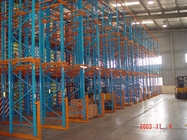 Industrial Cold Food Drive In Pallet Racking 800 - 2500kgs / Pallet Weight Capacity