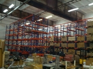 Heavy Duty Industrial Warehouse Drive In Racking System 800 - 1400mm Width