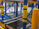Fabric Racking Plastic Column Protectors Warehouse Storage 1500 - 4500kgs/Level supplier