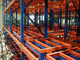 Green Q235B Steel  Push Back Pallet Racking  2 To 5 Deep Easy Installation supplier