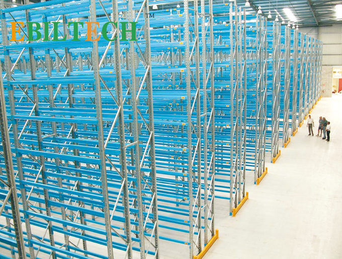 Q235 B  Commercial Warehouse Racking System  ISO CE SGS Steel Metal Shelving