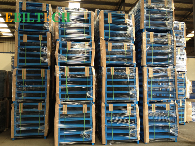 Recyclable Metal Pallet Stacking System Good Rust Proof Performance Environmental