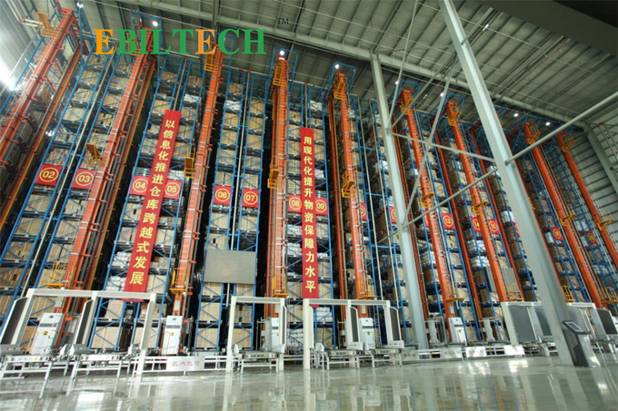 Warehouse Automated Storage And Retrieval Rack System Asrs Max 5T Capacity