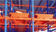 High Density Storage Push Back Racking ASRS Heavy Duty Pallet Racks