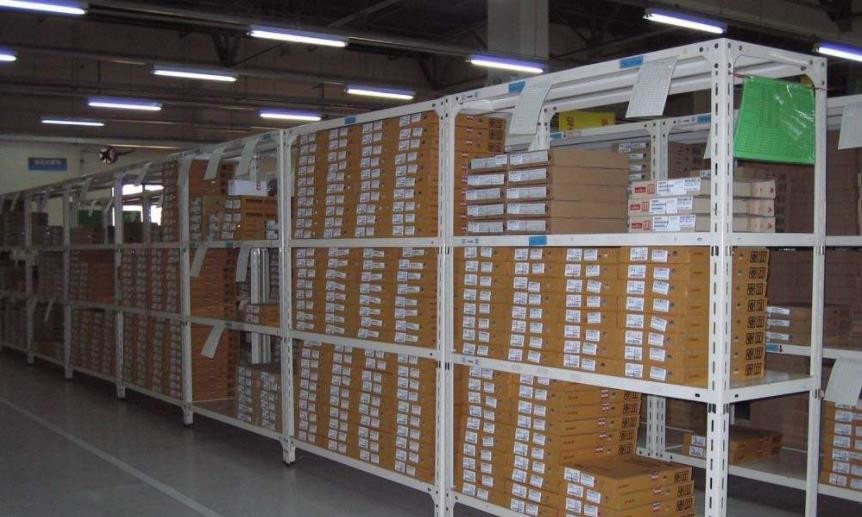 Angle Steel Shelving ASRS Racking System Cut In Composite Structure