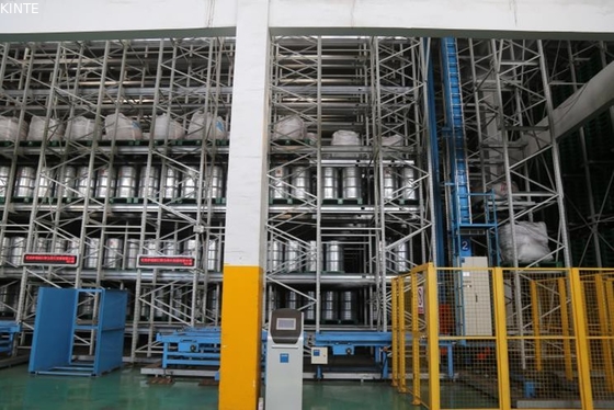 3 Stackers Automated Storage Retrieval System Corbel Type Rack