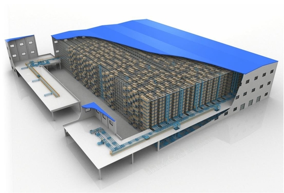 ASRS MHS Automated Warehouse System for Chemical Fiber Industry